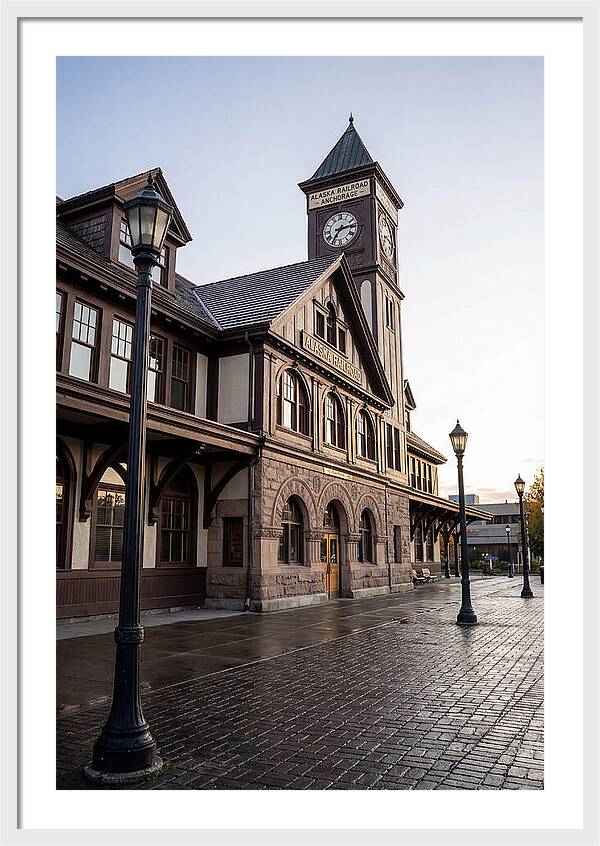 Alaska Railroad Depot Detail
