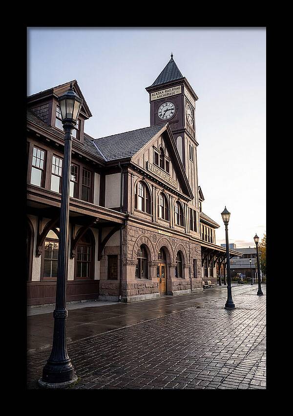 Alaska Railroad Depot Detail