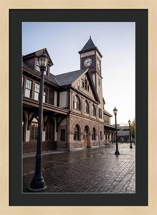 Alaska Railroad Depot Detail