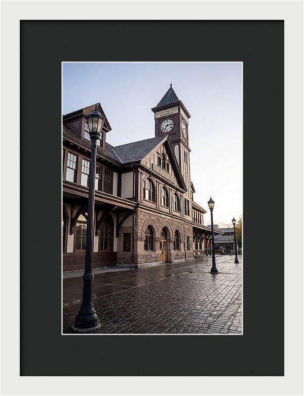 Alaska Railroad Depot Detail