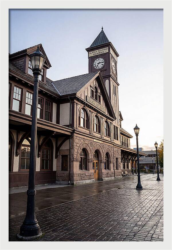 Alaska Railroad Depot Detail