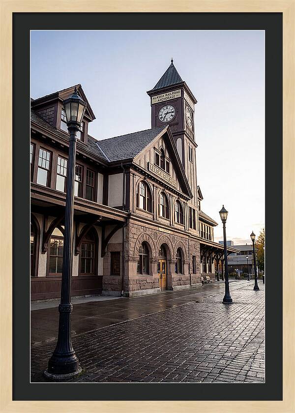 Alaska Railroad Depot Detail