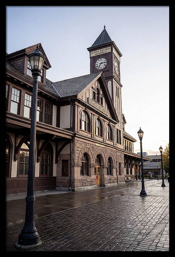 Alaska Railroad Depot Detail