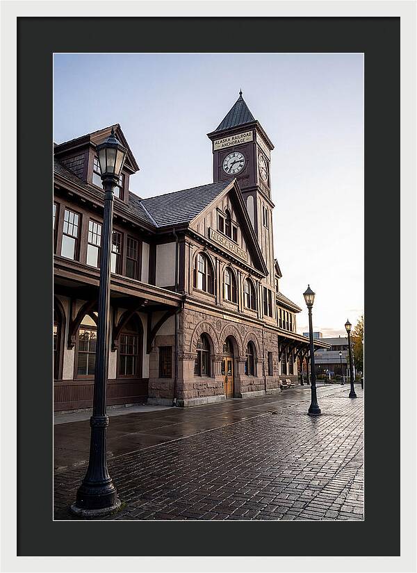 Alaska Railroad Depot Detail