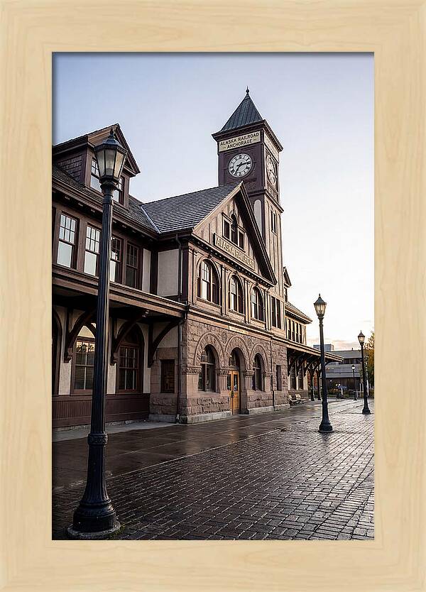Alaska Railroad Depot Detail