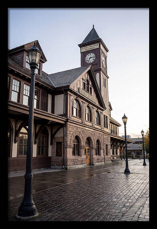 Alaska Railroad Depot Detail