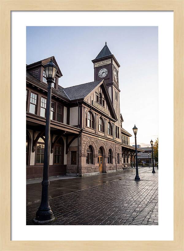 Alaska Railroad Depot Detail