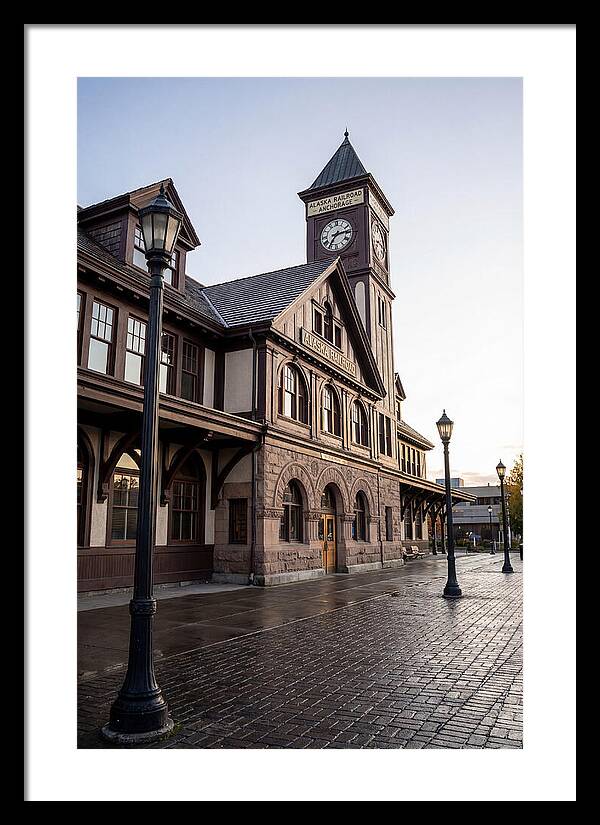 Alaska Railroad Depot Detail