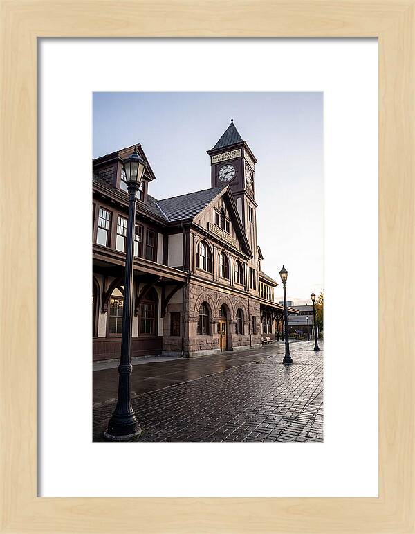 Alaska Railroad Depot Detail