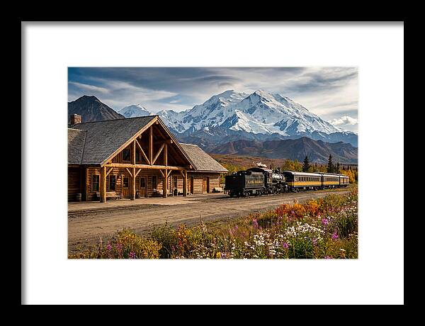 Alaska Railroad Station View