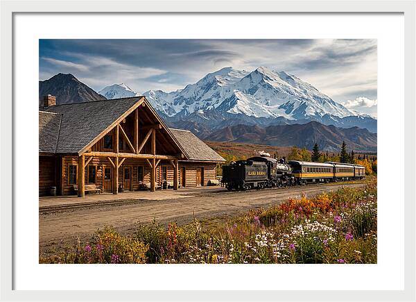 Alaska Railroad Station View