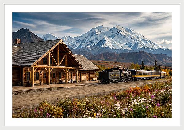 Alaska Railroad Station View
