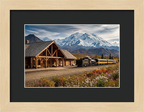 Alaska Railroad Station View