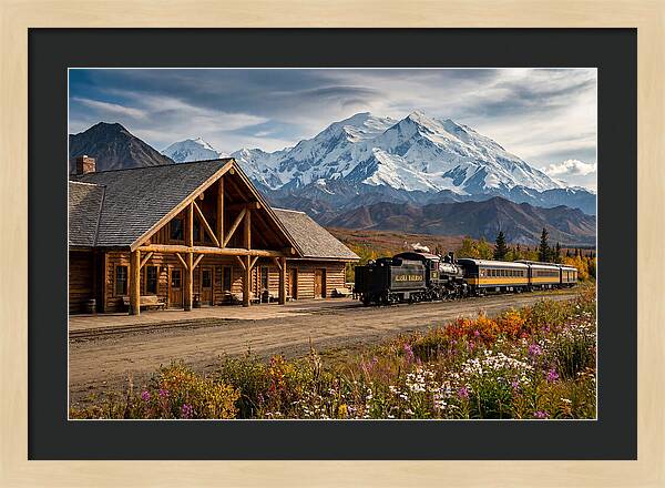 Alaska Railroad Station View