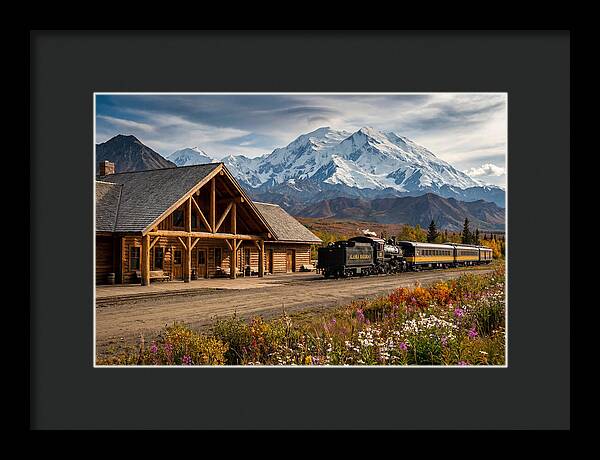 Alaska Railroad Station View