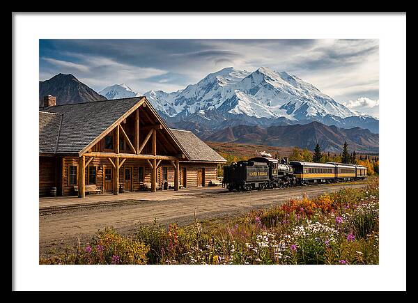 Alaska Railroad Station View