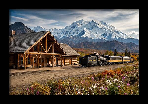 Alaska Railroad Station View