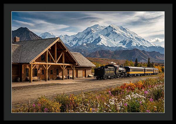 Alaska Railroad Station View
