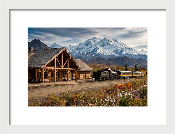 Alaska Railroad Station View