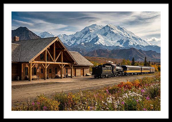 Alaska Railroad Station View