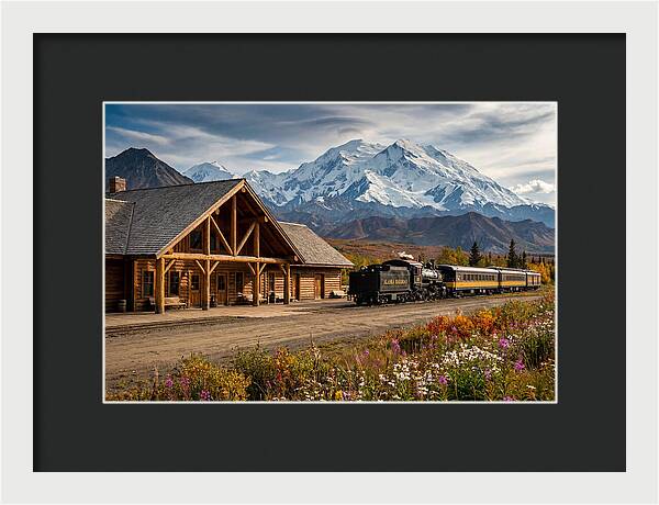Alaska Railroad Station View