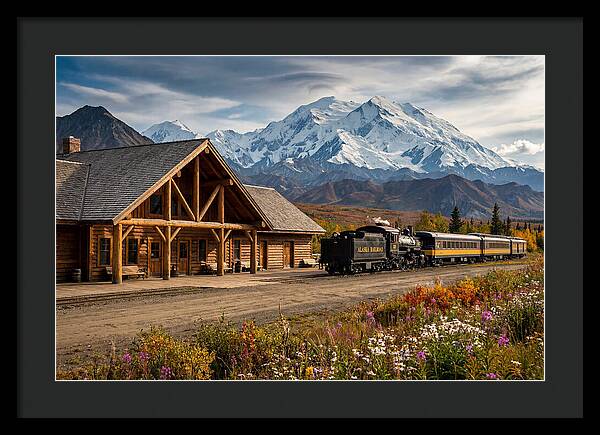 Alaska Railroad Station View