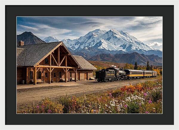 Alaska Railroad Station View