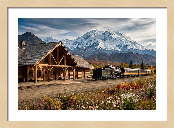 Alaska Railroad Station View