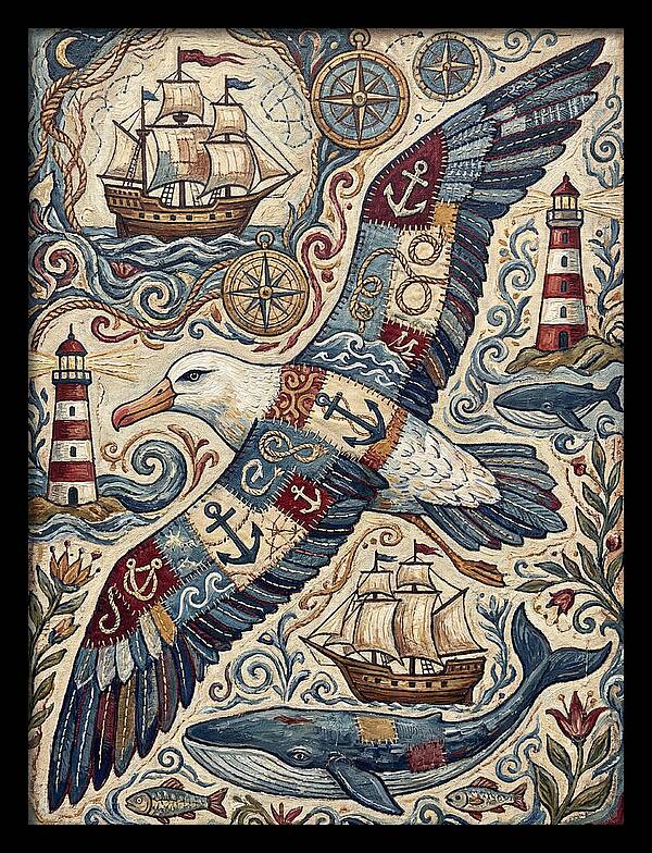 Albatross Folk Art