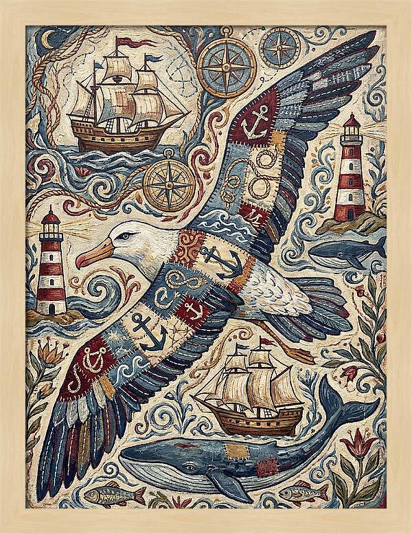 Albatross Folk Art
