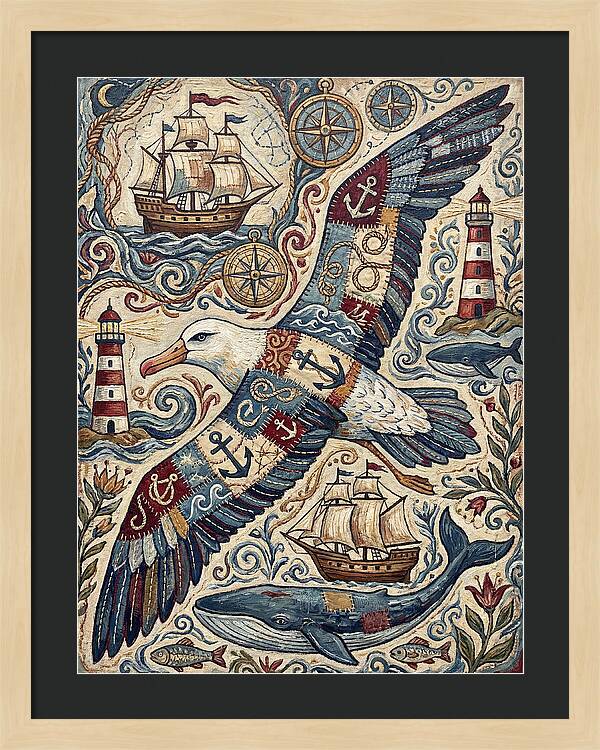 Albatross Folk Art