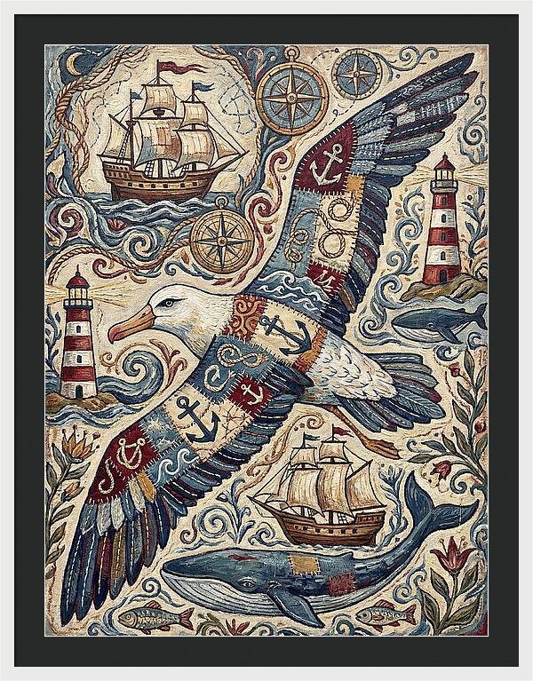 Albatross Folk Art