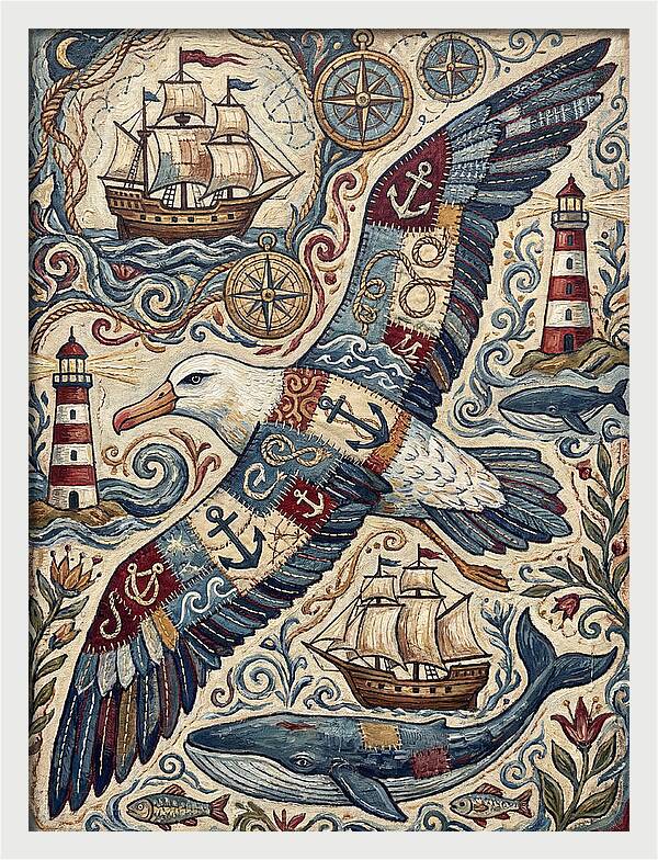 Albatross Folk Art