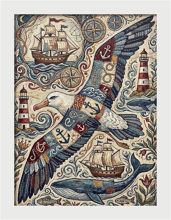 Albatross Folk Art