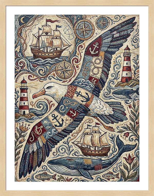 Albatross Folk Art