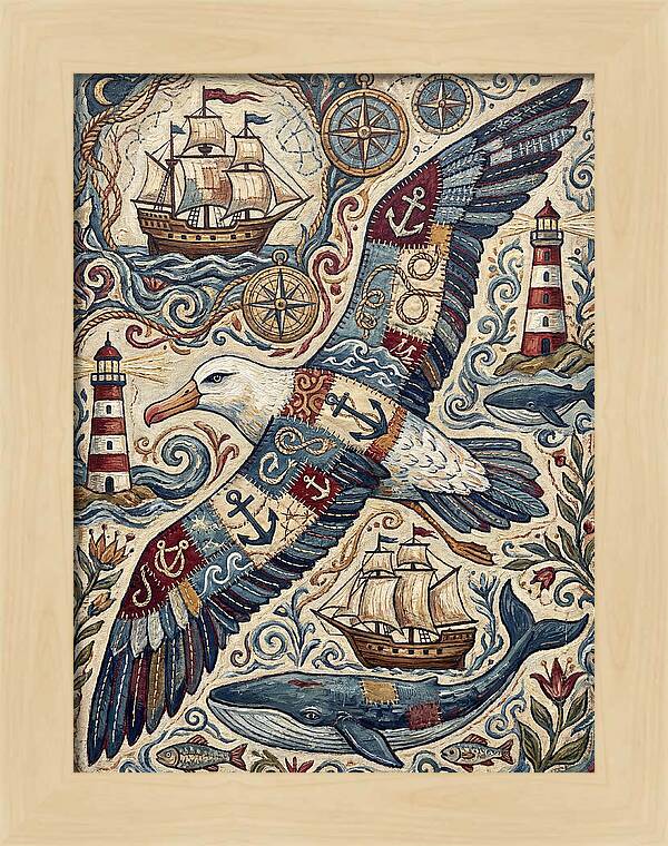 Albatross Folk Art