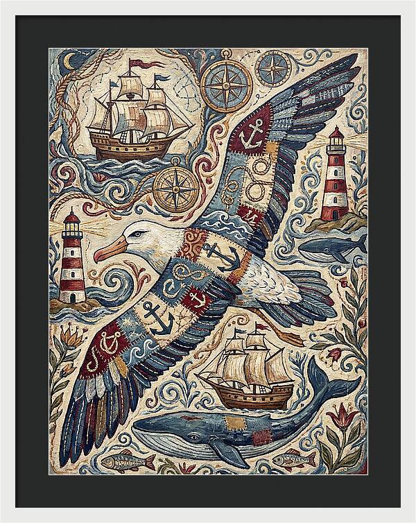 Albatross Folk Art
