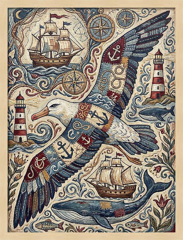 Albatross Folk Art