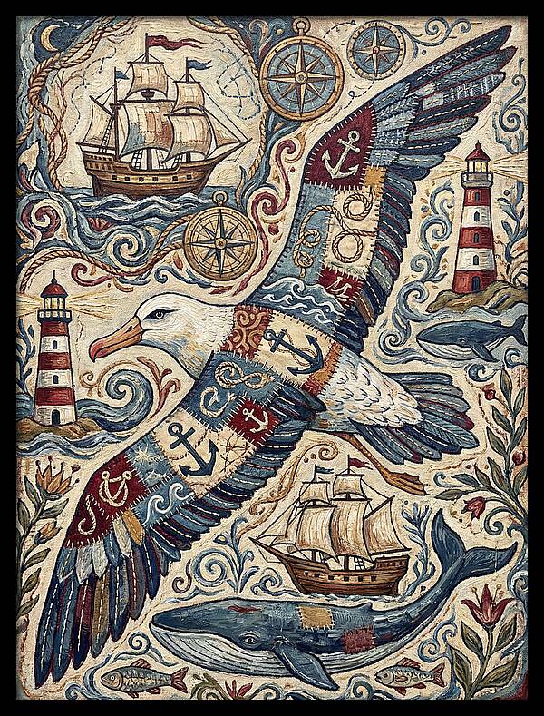 Albatross Folk Art