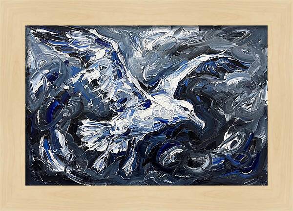 Albatross In Stormy Skies
