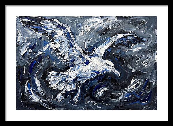 Albatross In Stormy Skies