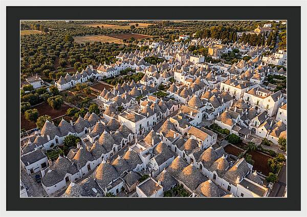 Alberobello At Golden Hour