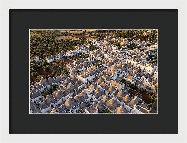 Alberobello At Golden Hour