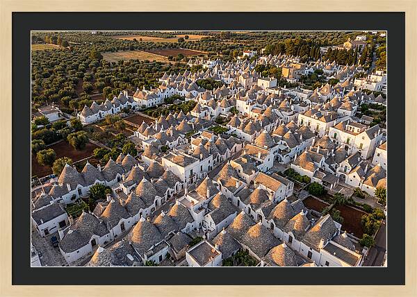 Alberobello At Golden Hour