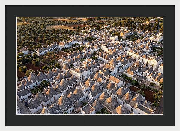 Alberobello At Golden Hour