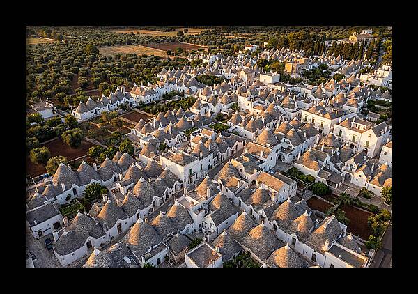 Alberobello At Golden Hour