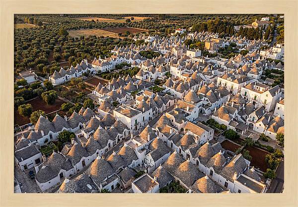 Alberobello At Golden Hour