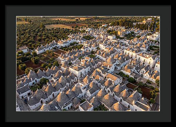 Alberobello At Golden Hour