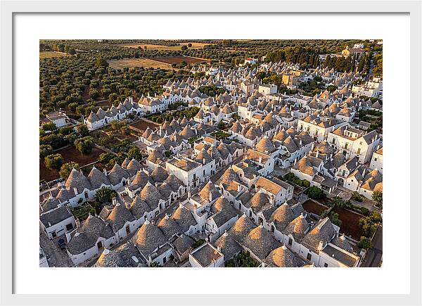 Alberobello At Golden Hour
