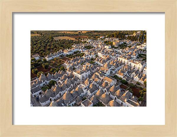 Alberobello At Golden Hour